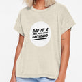 Dad To A Small, Pasta Eating Greyhound - Black by DoggoneTees
