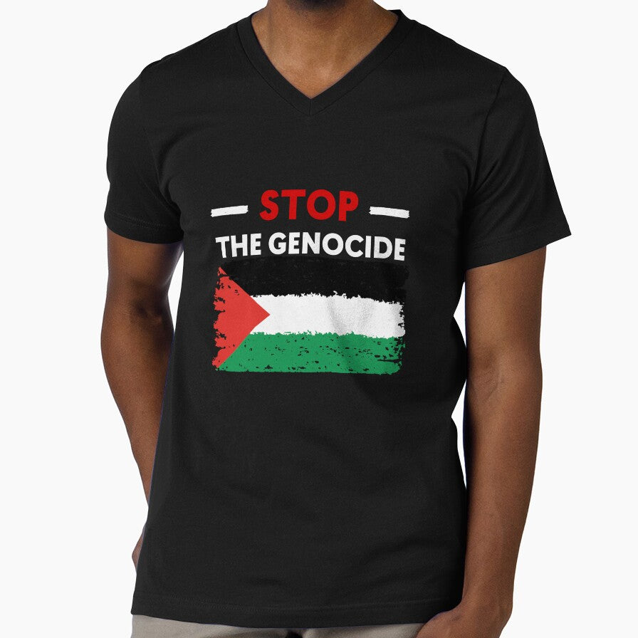Free Palestine stop the genocide peace in gaza by DeeMiloCreative