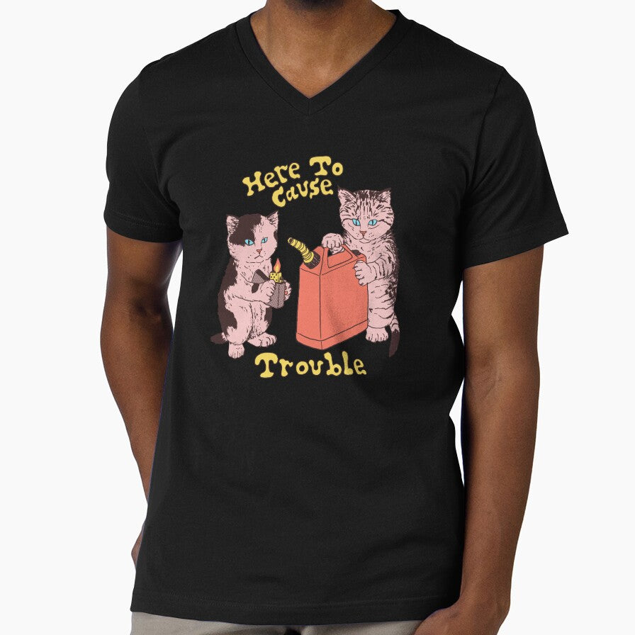 Here To Cause Trouble (Dark Shirt Variant) by wytrab8