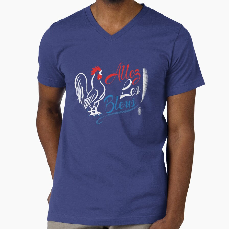 Allez Les Bleus Shirt France Soccer Football World Shirt by cssdru