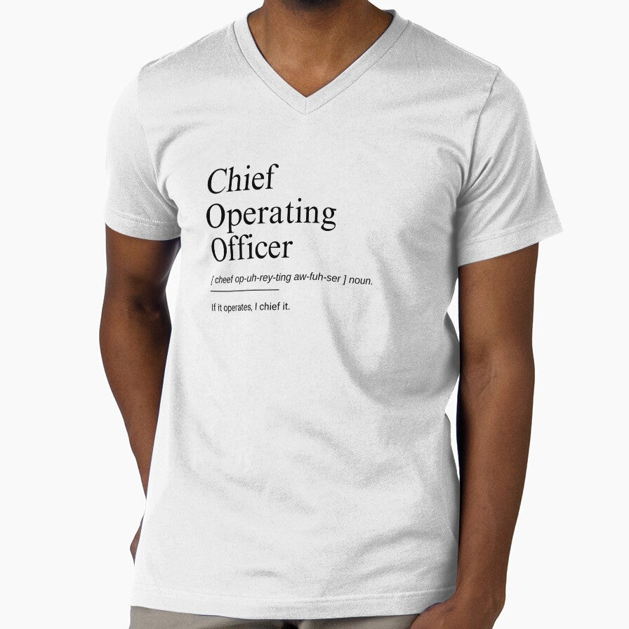 Chief Operating Officer Funny Work Definition by CuteLovelyDesigns