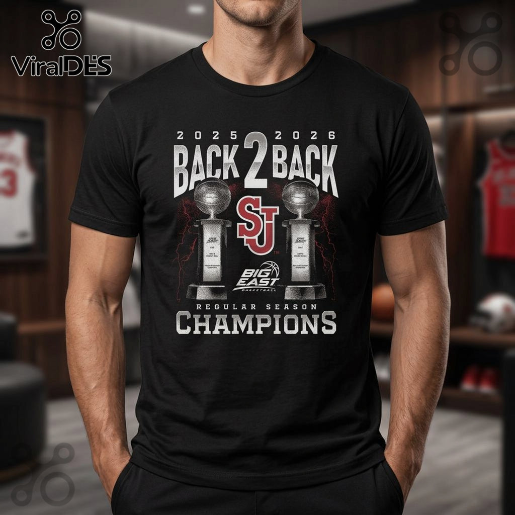 St. John’s Back 2 Back Regular Season Champions Graphic T-Shirt