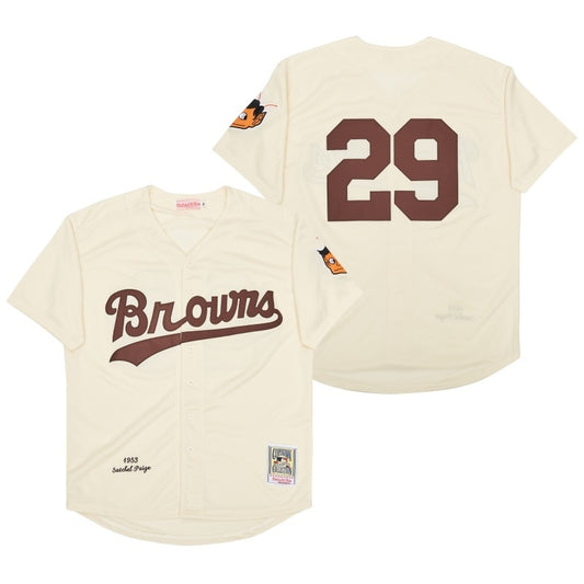 st. louis brown #29 satchel paige Style 12