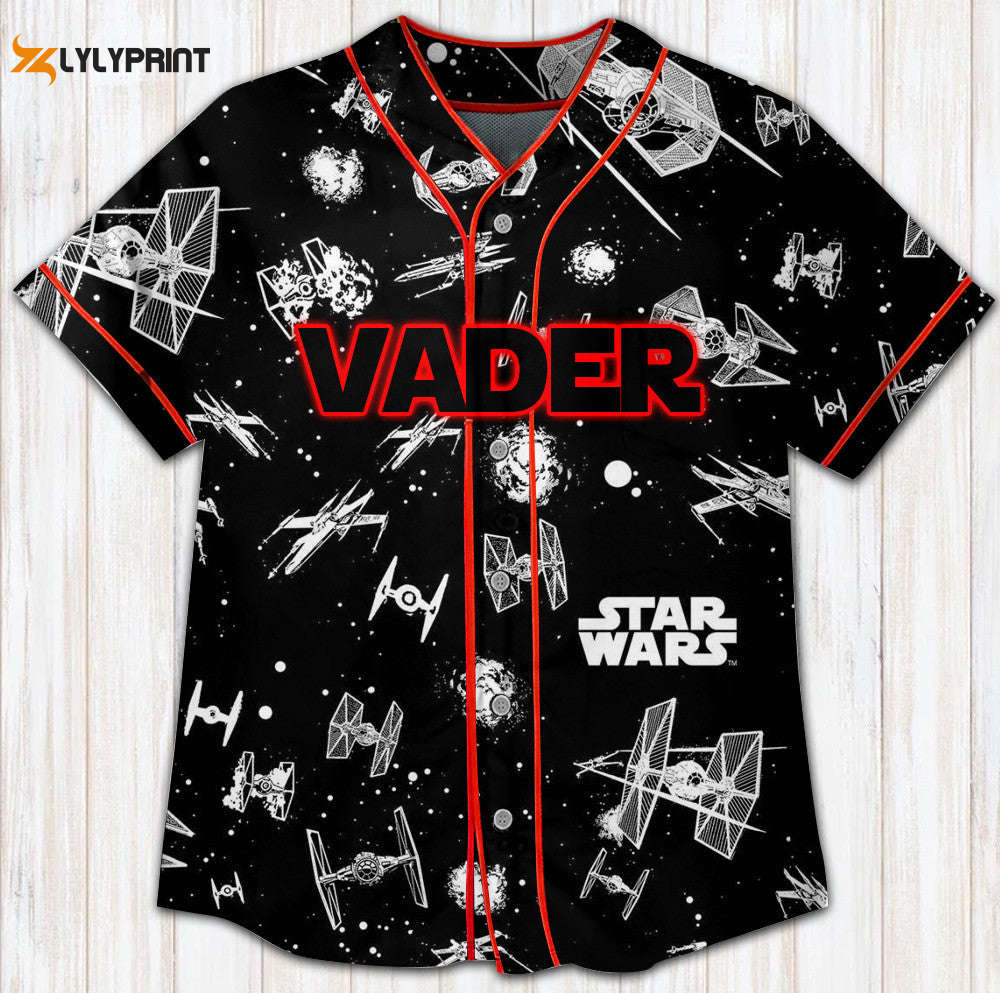 Star Wars Darth Vader Universe All Over Print Unisex Baseball Jersey - lylyprint.com