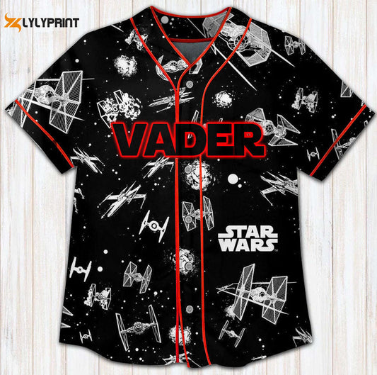 Star Wars Darth Vader Universe All Over Print Unisex Baseball Jersey - lylyprint.com