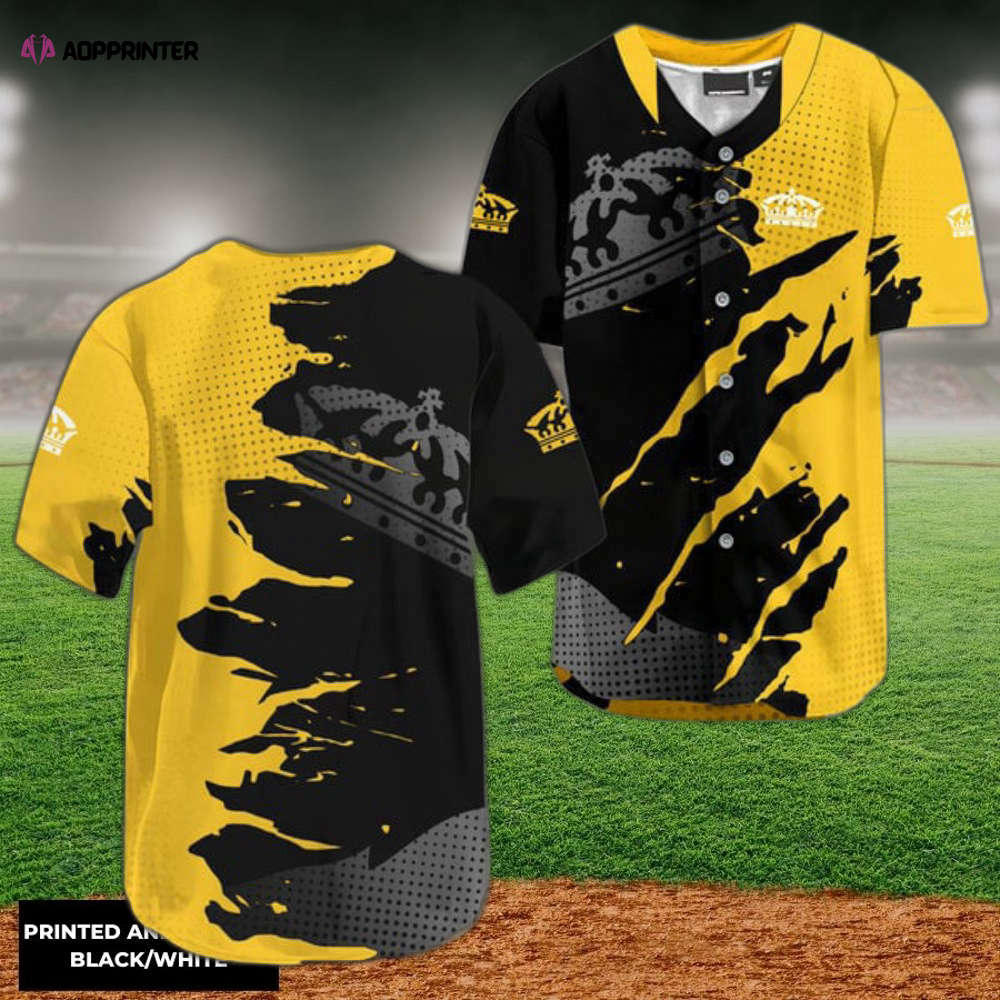 Stylish Corona Extra Metal Crack Baseball Jersey: Trendy Design for Sports Enthusiasts - Aopprinter