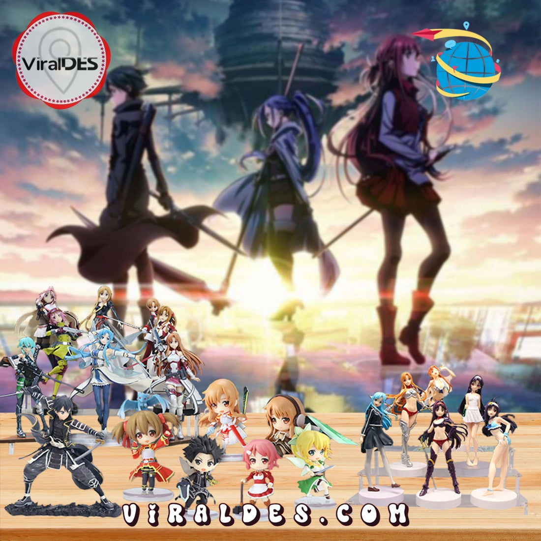 Sword Art Online Advent Calendar, The One With 24 Little Doors