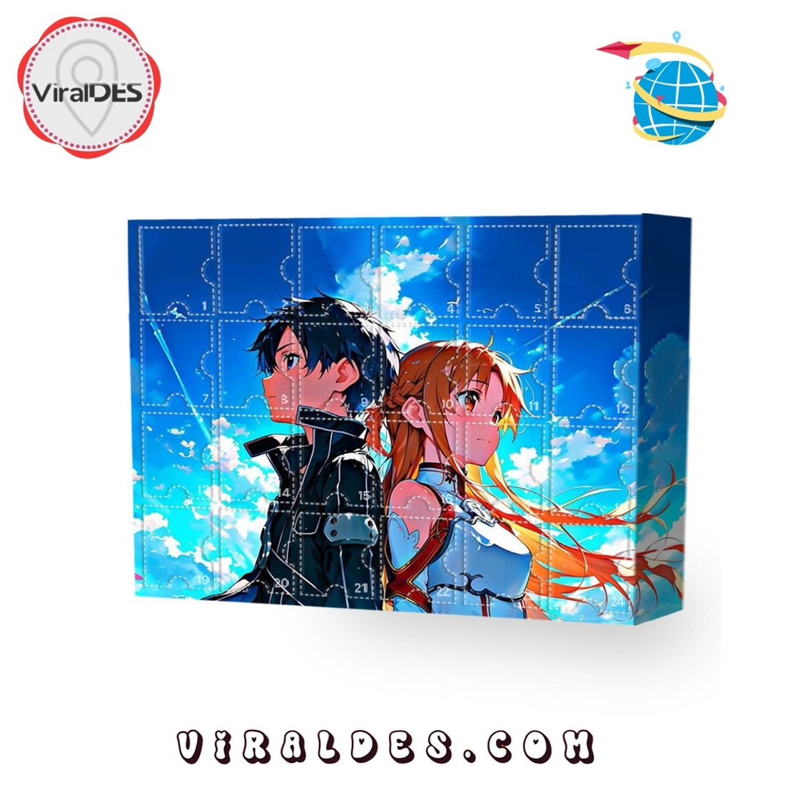 Sword Art Online Advent Calendar, The One With 24 Little Doors