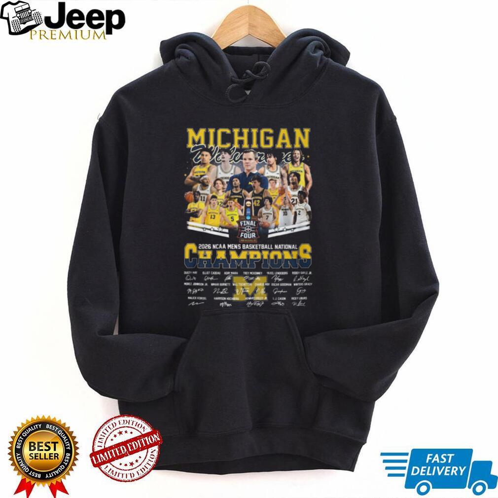 Michigan Wolverines 2026 NCAA Men’s Basketball National Champions T Shirt