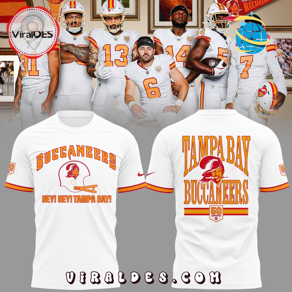 Tampa Bay Buccaneers 50th Season Essential Hoodie
