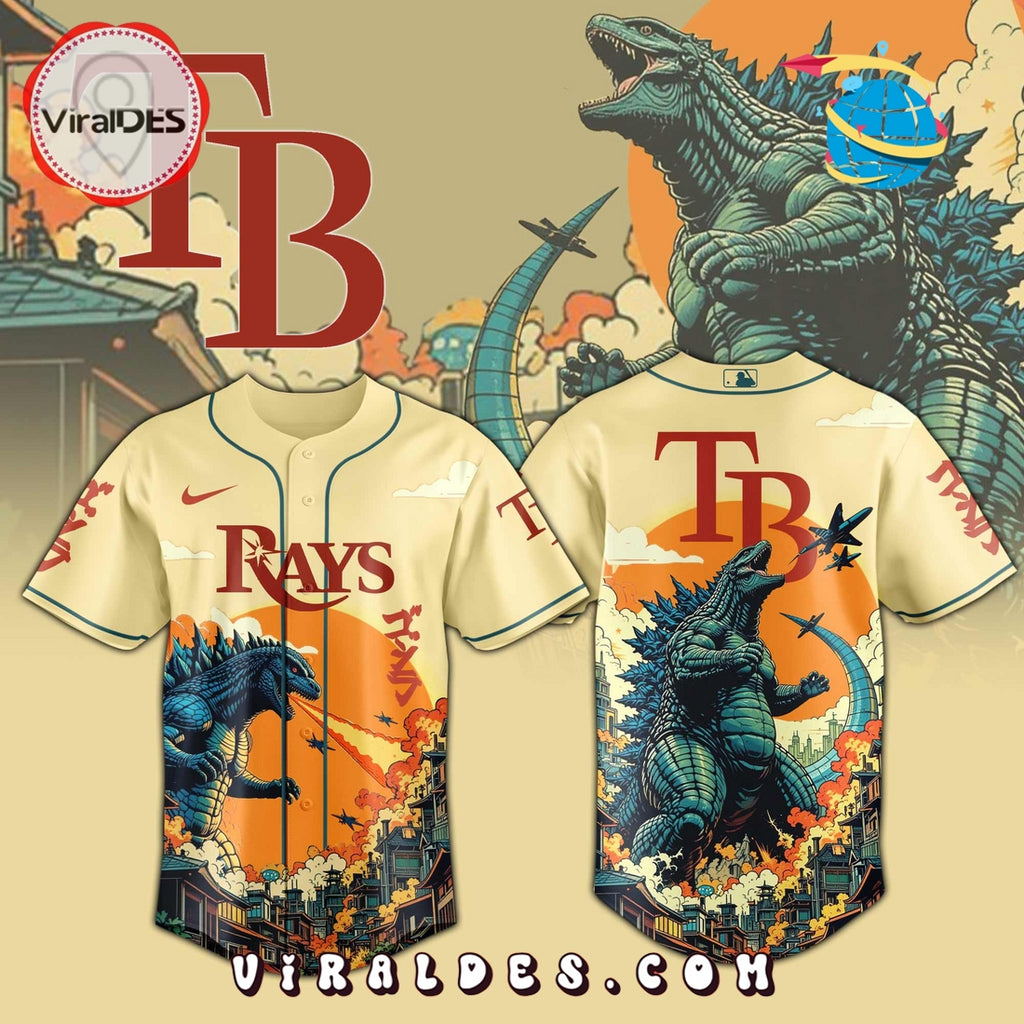 Tampa Bay Rays 2025 Godzilla Limited Edition Jersey