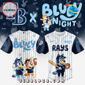 Tampa Bay Rays MLB Bluey And Bingo 2025 Baseball Jersey