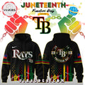 Tampa Bay Rays x 2025 Juneteenth Freedom Day Hoodie, Long Pants