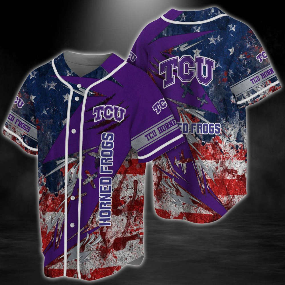 TCU Horned Frogs Baseball Jersey Gift For Men Women - lylyprint.com T-Shirts, Hoodie, Sweatshirt | WearSparks.com (Image 2)