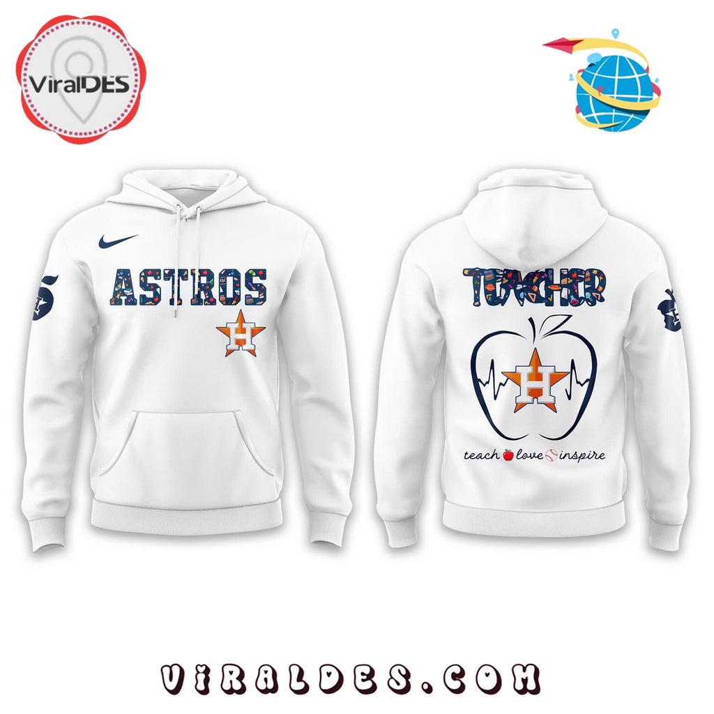 Teacher Night x 2025 Houston Astros Hoodie
