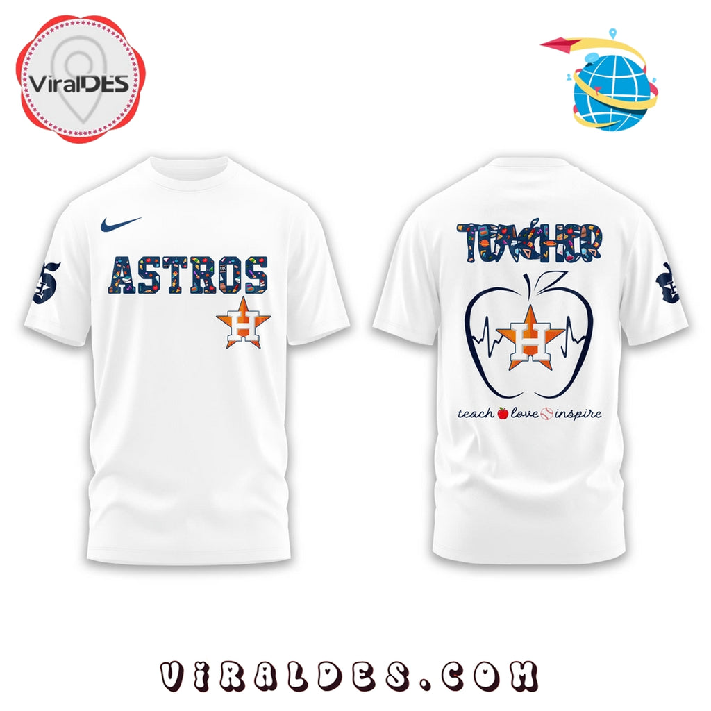 Teacher Night x 2025 Houston Astros Hoodie