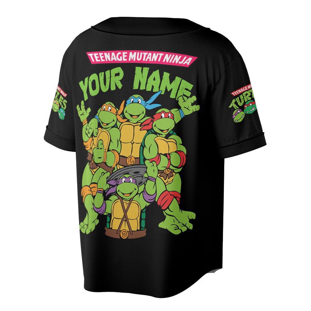 Teenage Mutant Ninja Turtles Mutant Mayhem Movie Baseball Jersey, Ninja Turtles Shirt, Mutant Mayhem Jersey Merch - lylyprint.com