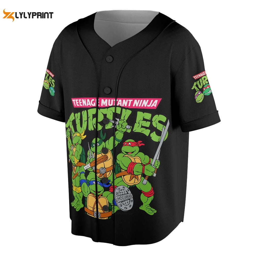 Teenage Mutant Ninja Turtles Mutant Mayhem Movie Baseball Jersey, Ninja Turtles Shirt, Mutant Mayhem Jersey Merch - lylyprint.com
