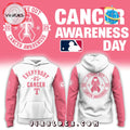 Texas Rangers Everybody vs Cancer Awareness Day Hoodie, Long Pants