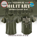 Texas Rangers MLB Military Appreciation Day Baseball Jersey