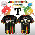 Texas Rangers x 2025 Juneteenth Day Jersey