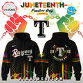 Texas Rangers x 2025 Juneteenth Freedom Day Hoodie, Long Pants