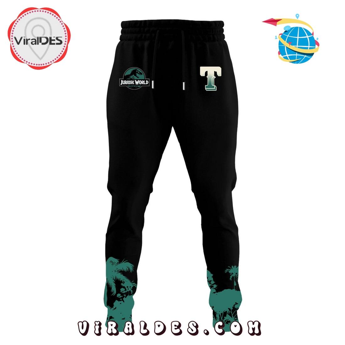Texas Rangers x Jurassic World Hoodie, Long Pants