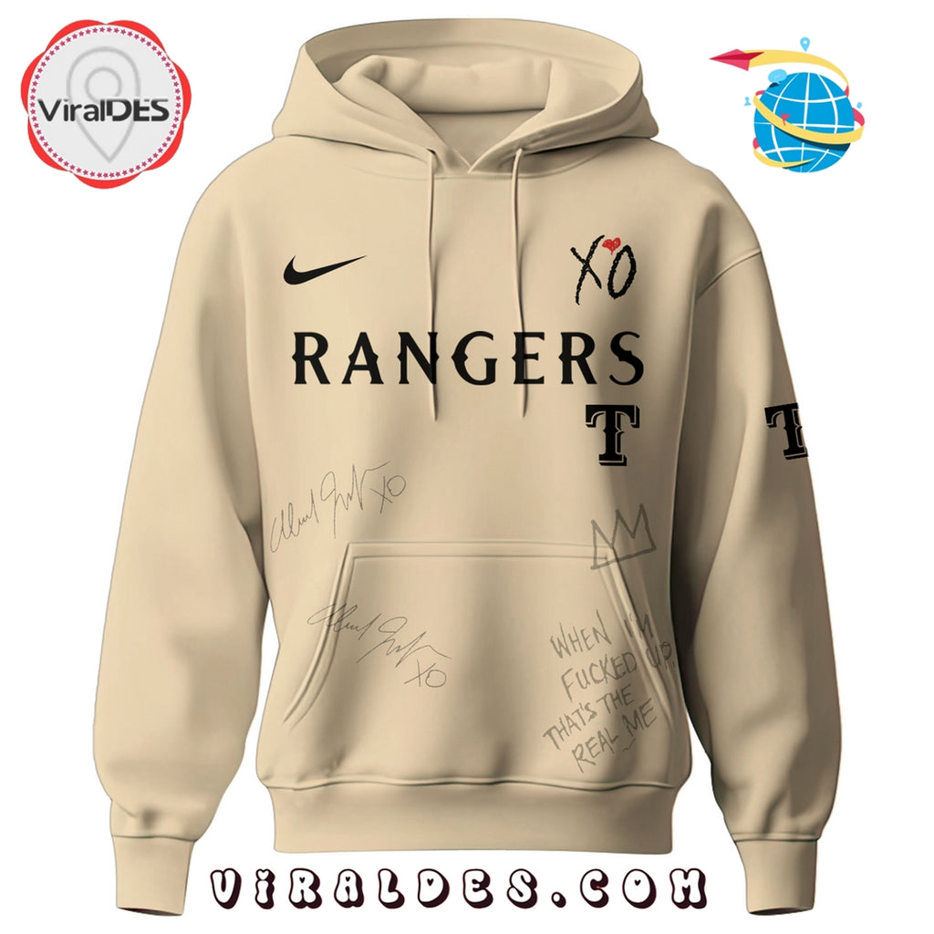 Texas Rangers x The Weeknd After Hours Til Dawn 2025 Hoodie