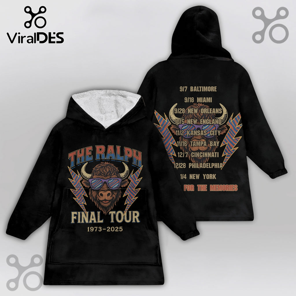 The Ralph Final Tour 1973-2025 Commemorative Blanket Hoodie