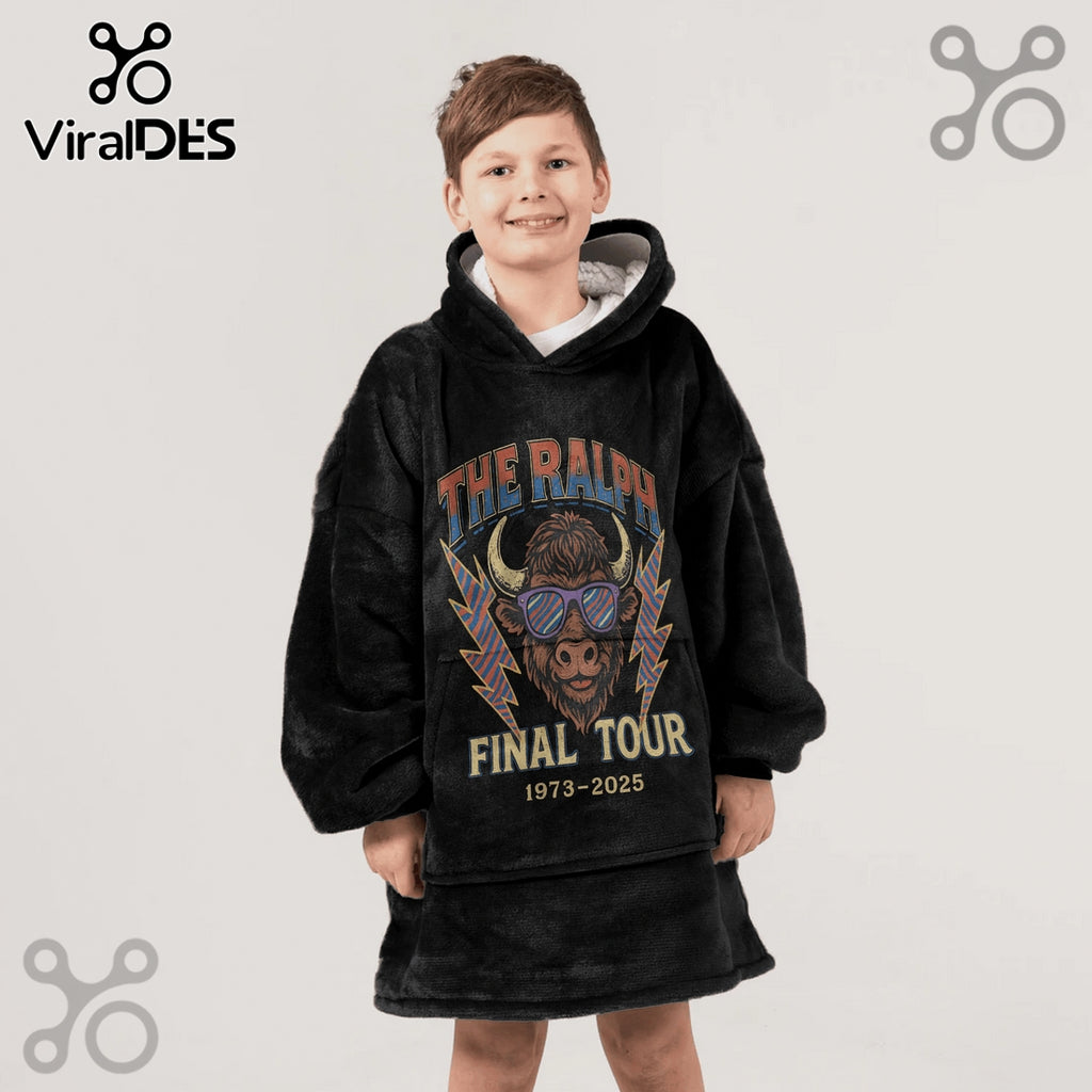 The Ralph Final Tour 1973-2025 Commemorative Blanket Hoodie