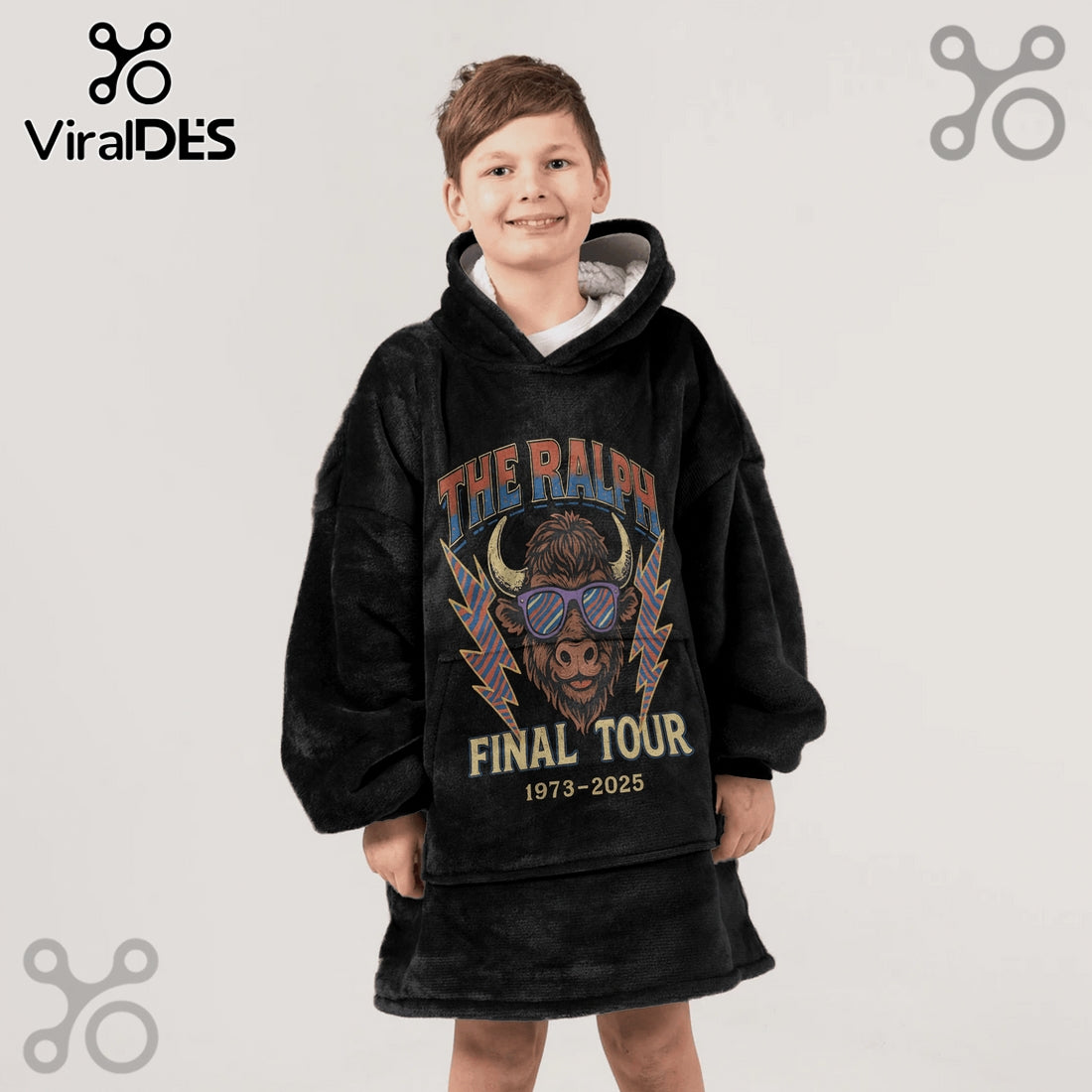 The Ralph Final Tour 1973-2025 Commemorative Blanket Hoodie