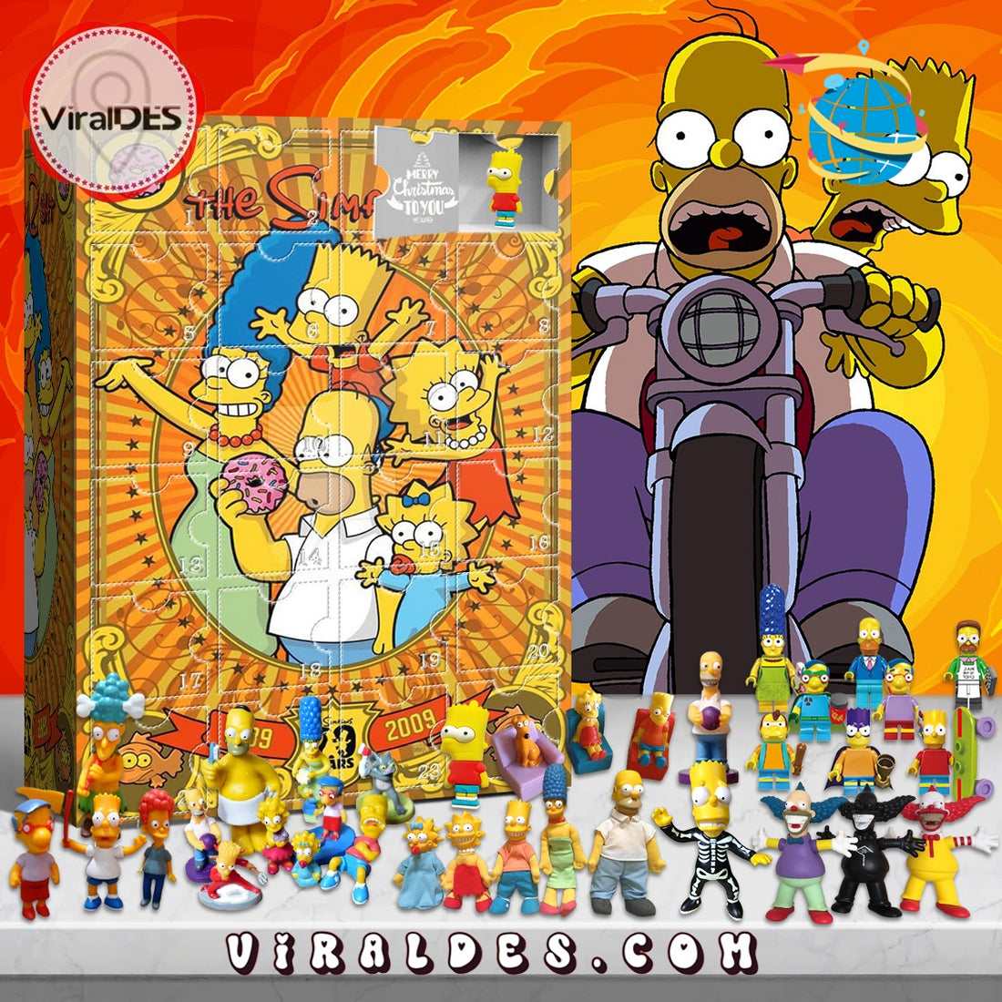 The Simpsons Advent Calendar, The One With 24 Little Doors