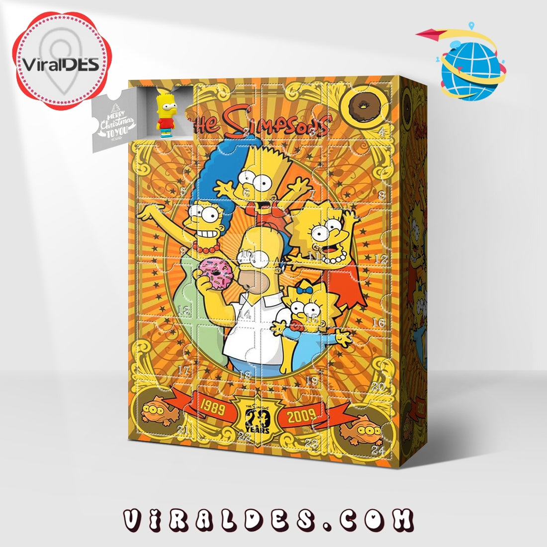 The Simpsons Advent Calendar, The One With 24 Little Doors