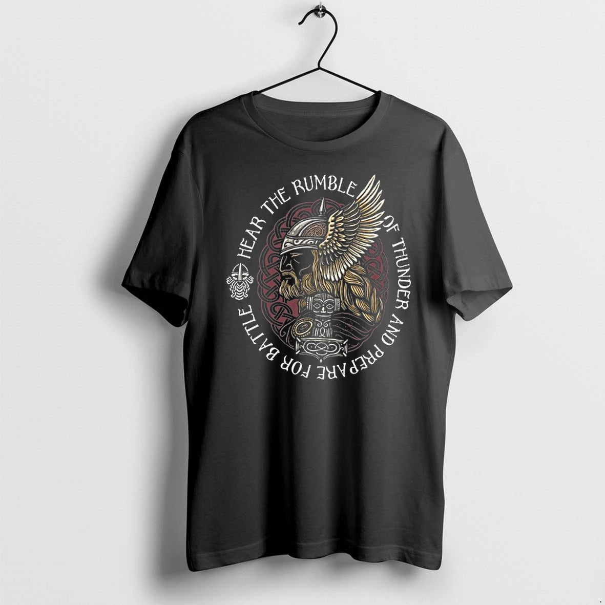 Thor Mjolnir Hear The Rumble Of Thunder And Prepare For Battle Norse Mythology 0 Tshirts