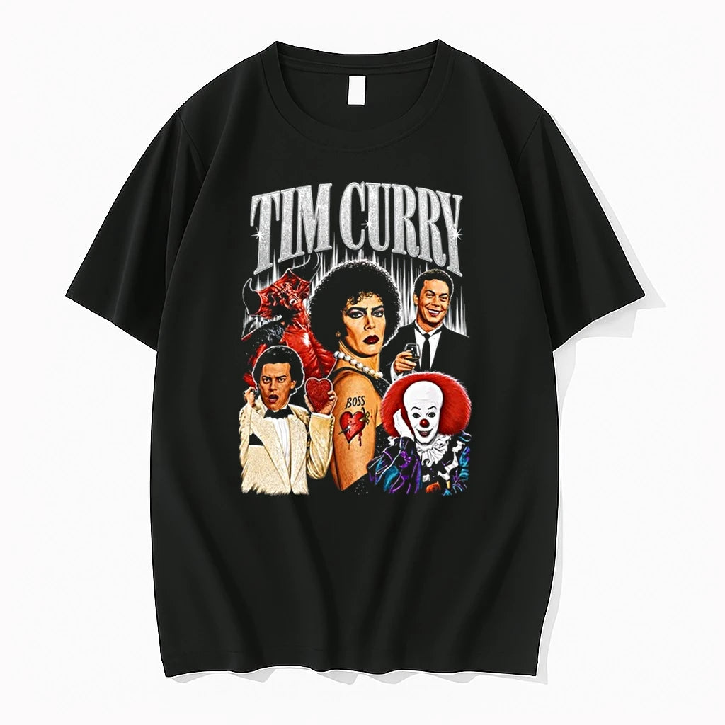 Tim Curry Darkness Frank N Furter Pennywise Character Montage Tribute 0 Tshirts Sweater