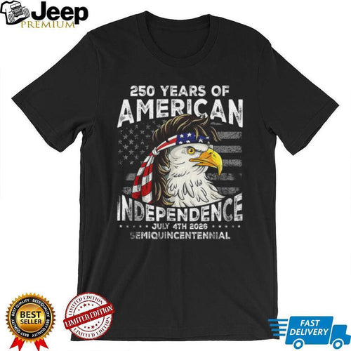 250 Years of American Independence 2026 Semiquincentennial Eagle T Shirt