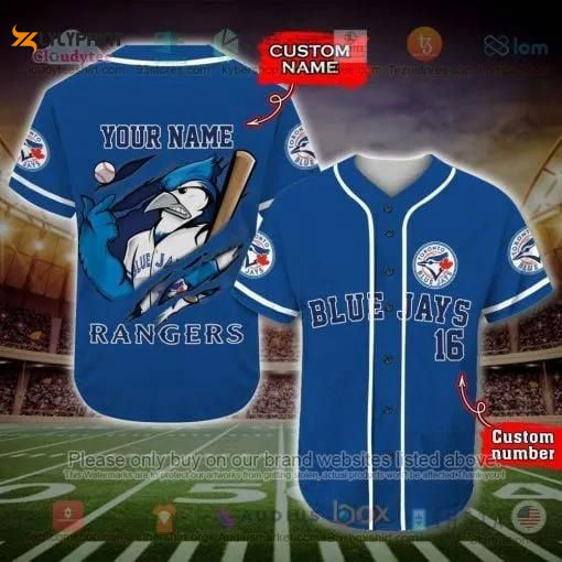Toronto Blue Jays Baseball Jersey Gift for Men Dad - lylyprint.com T-Shirts, Hoodie, Sweatshirt | WearSparks.com (Image 1)