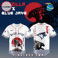 Toronto Blue Jays MLB x Godzilla Baseball Jersey