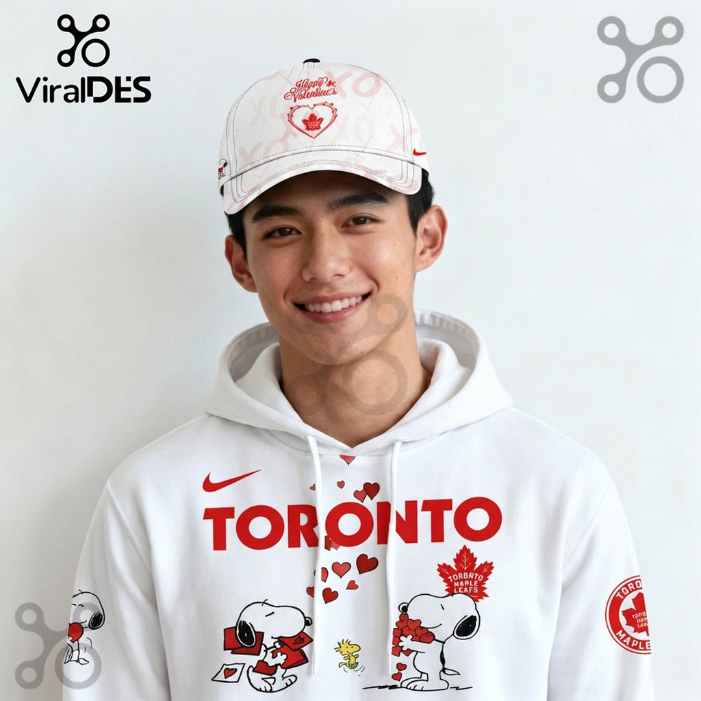 Toronto Maple Leafs NHL x Valentine Hoodie And Joggers