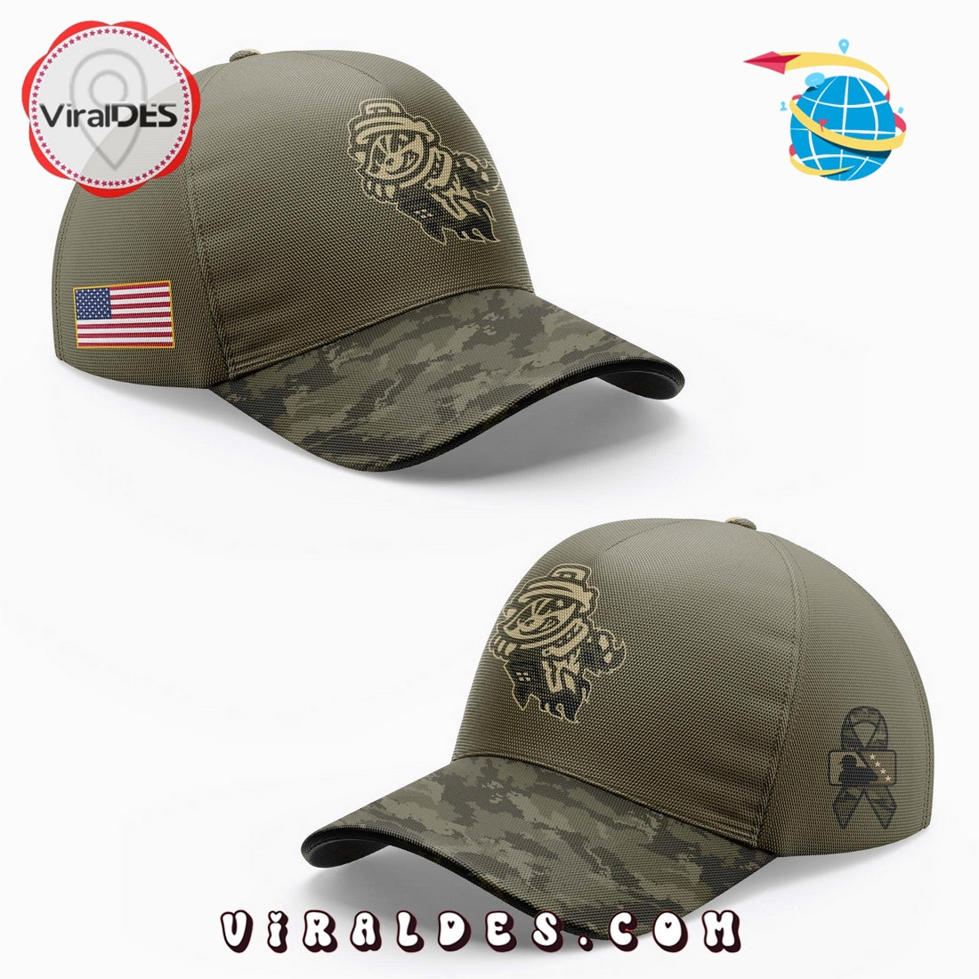 Trash Pandas Military Appreciation 2025 Hoodie, Cap