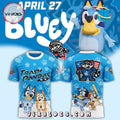 Trash Pandas x Bluey Night Zip Hoodie Limited Edition