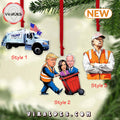 Trump Garbage Truck Ornament