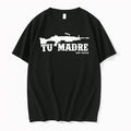 Tu Madre Vato Tactical Machine Gun Funny 0 Tshirts Sweater