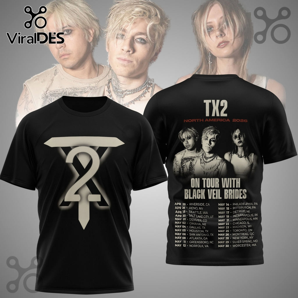 TX2 North America 2026 Limited Edition 3D T-Shirt