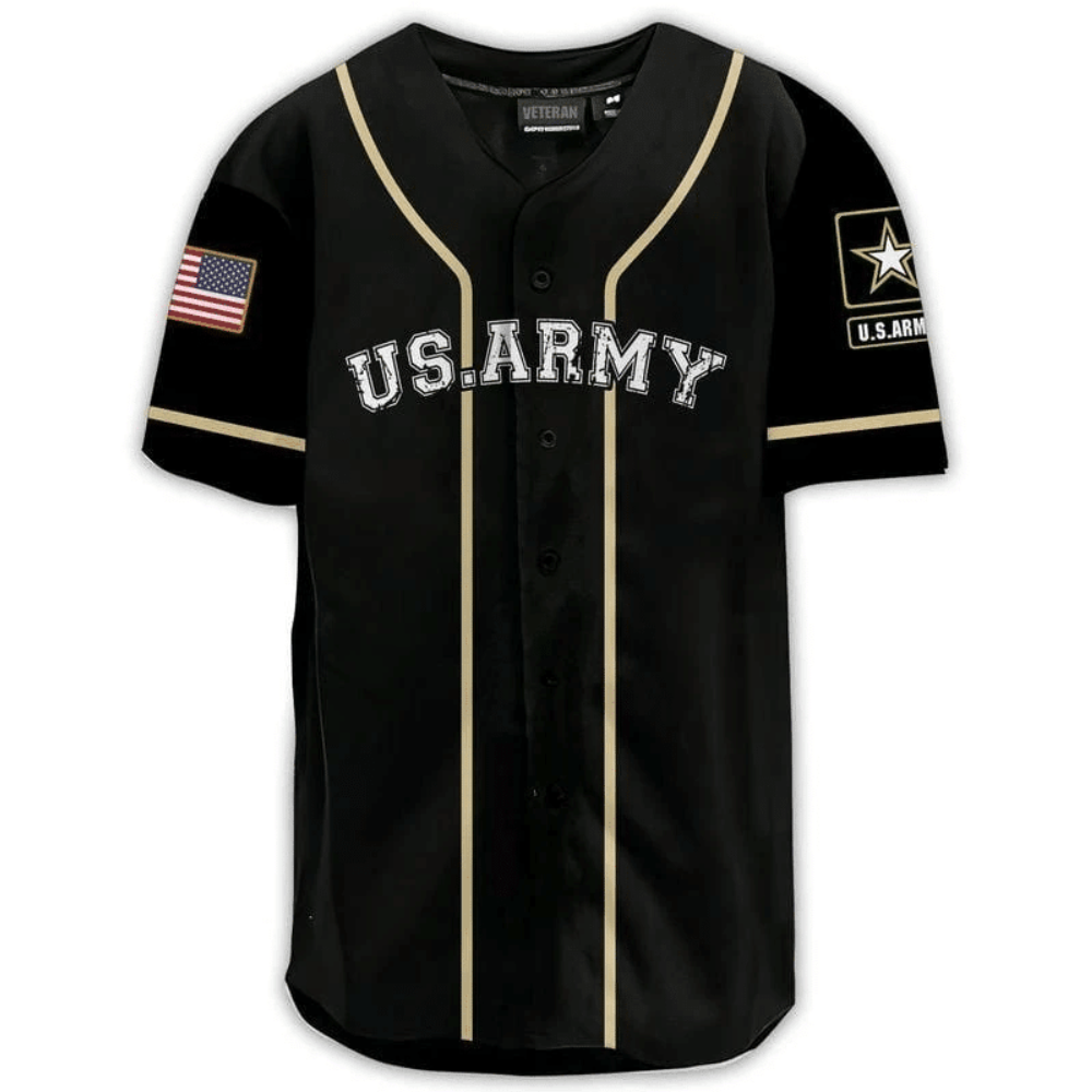 U S Army Brotherhood Baseball Jersey: Patriotic & Stylish Military Apparel - Aopprinter T-Shirts, Hoodie,... (Image 3)