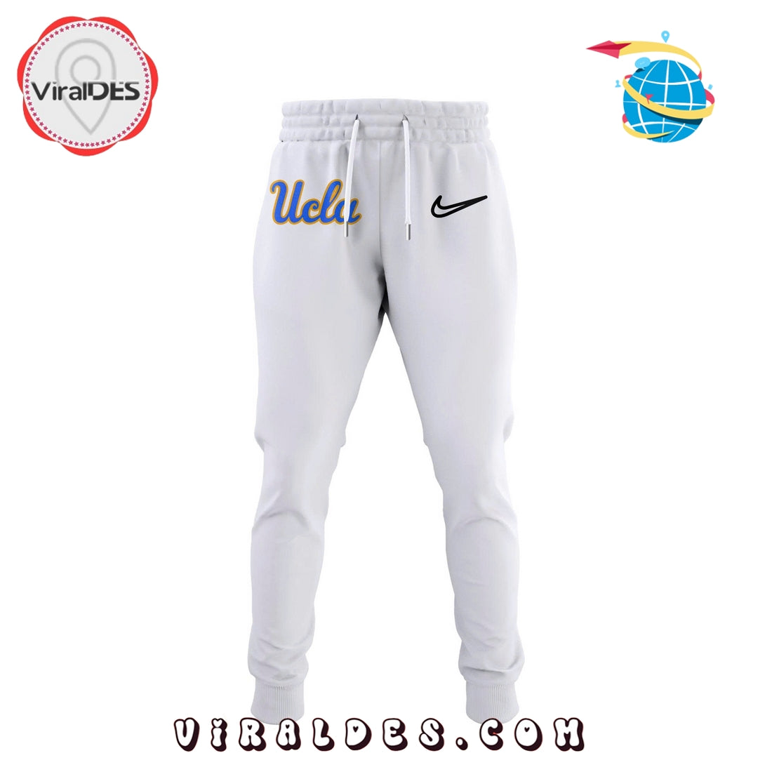 UCLA 2025 NCAA College World Series White Hoodie, Long Pants
