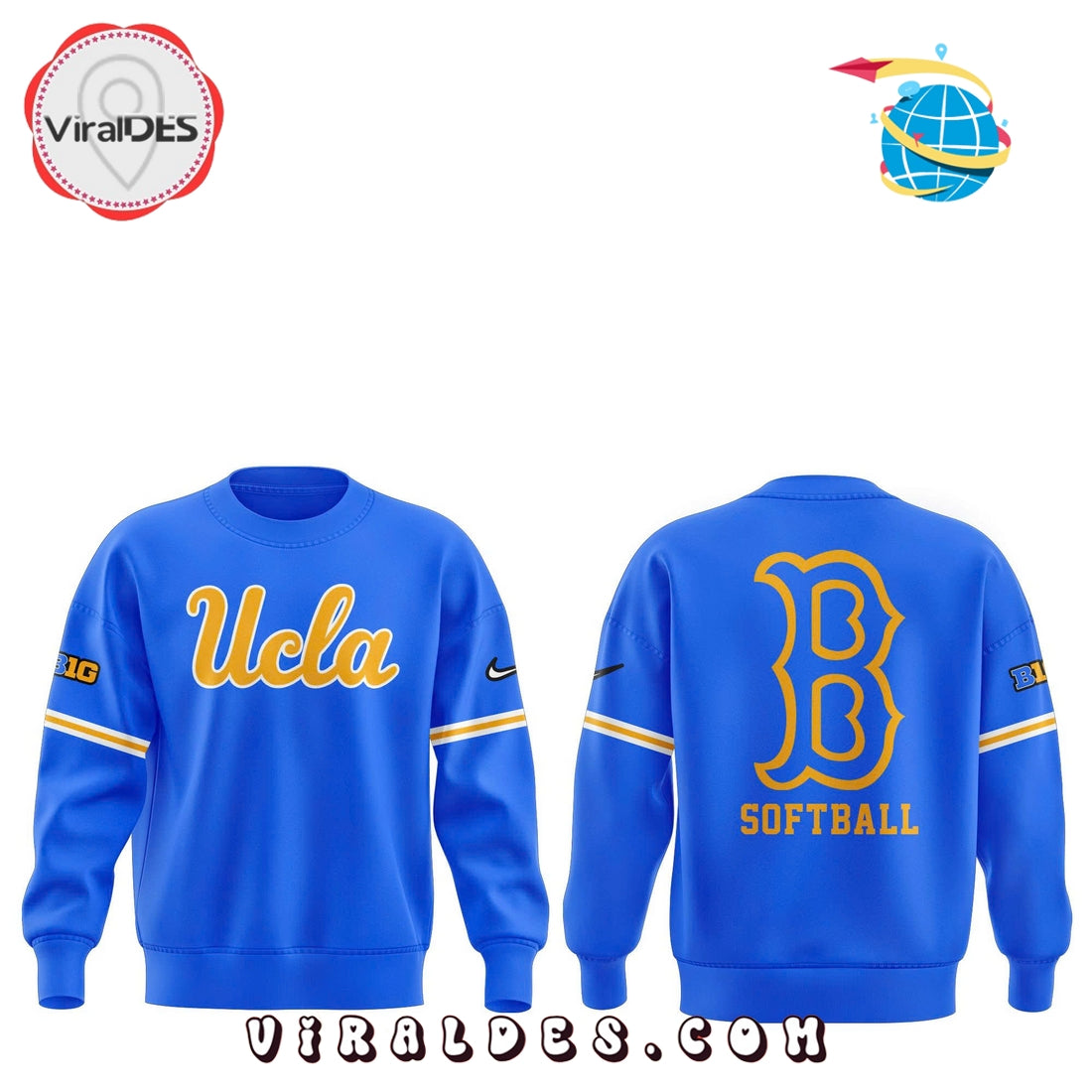 UCLA 2025 NCAA Softball Women’s College World Series Hoodie