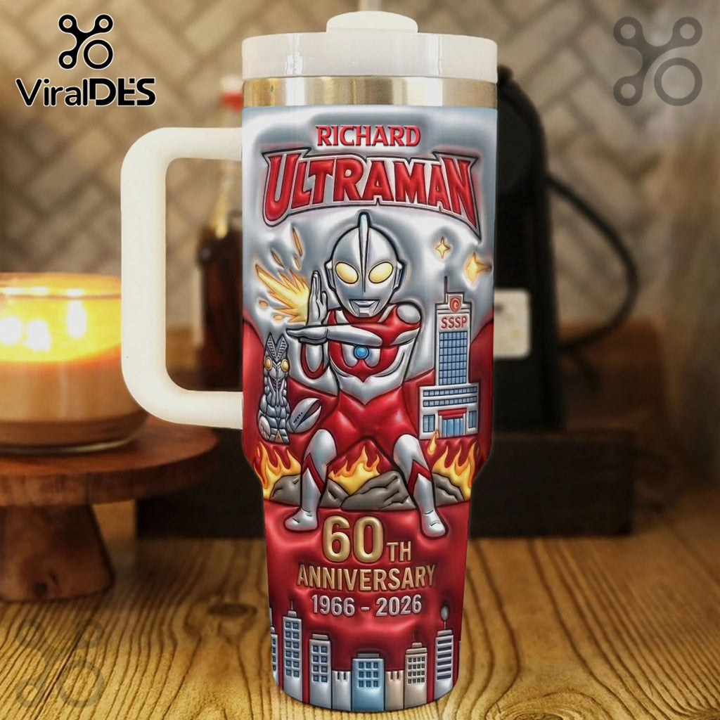 Ultraman 60th Anniversary Personalized Commemorative Stainless Steel Tumbler