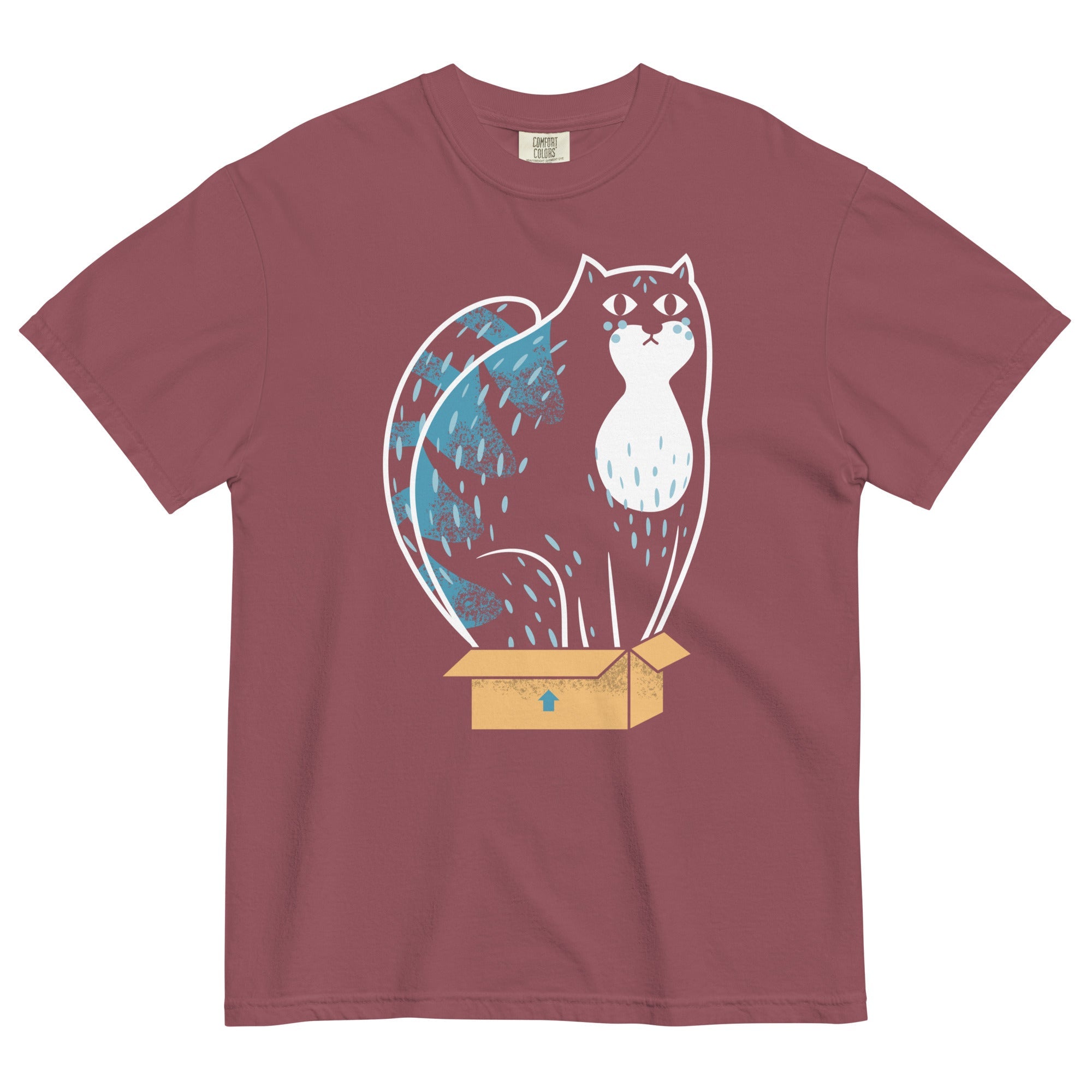 Cat In A Box Men's Relaxed Fit Tee