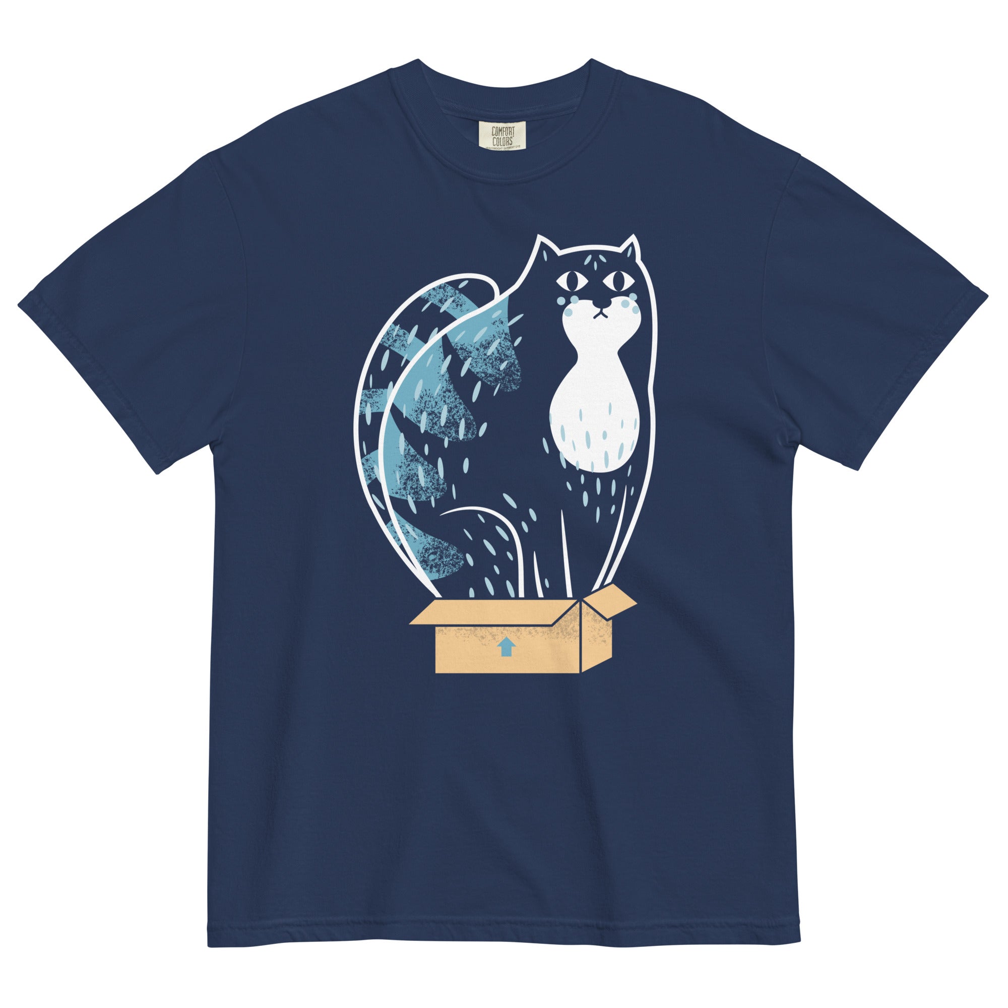 Cat In A Box Men's Relaxed Fit Tee